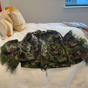 Custom made 1 of a kind Tanique Coburn Upcycled Jacket - Never worn, with tags